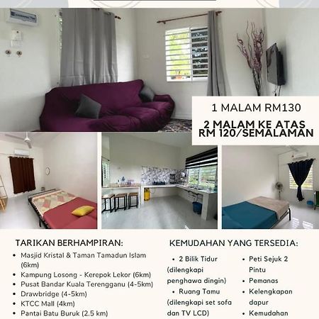 Inap Desa Homestay Batu Buruk Куала-Тренгану Екстер'єр фото